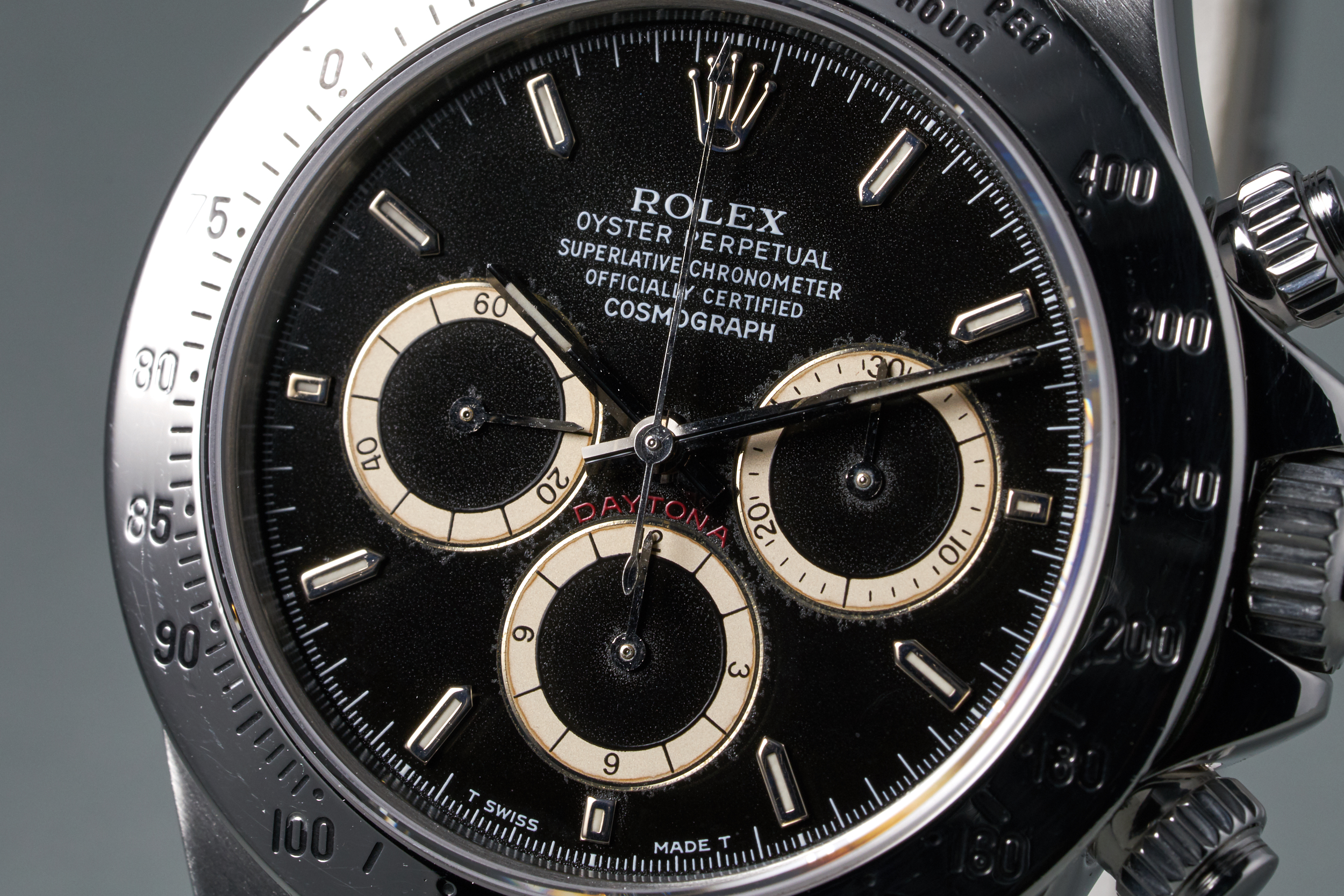 F-RISE様 1991 Rolex Zenith Daytona Ref: 16520 with Black 